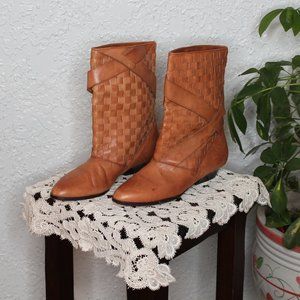 Vintage 80's Short Boots